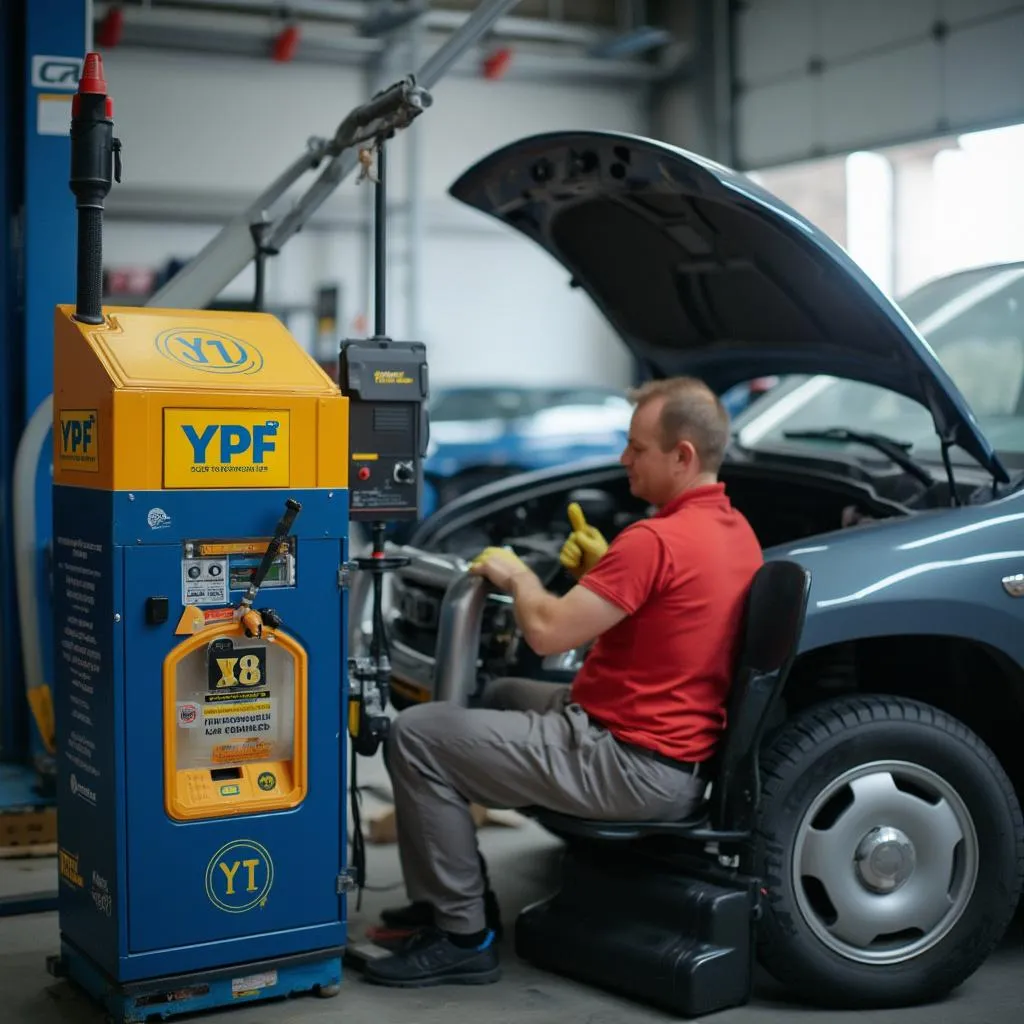 Servicio de lubricación YPF Box